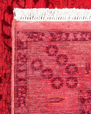 Fine Vibrance, One-of-a-Kind Hand-Knotted Runner Rug - Orange, 3' 1" x 9' 1" - Solo Rugs