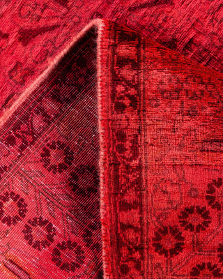 Fine Vibrance, One-of-a-Kind Hand-Knotted Runner Rug - Orange, 3' 1" x 9' 1" - Solo Rugs