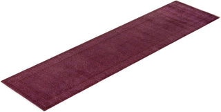Fine Vibrance, One-of-a-Kind Hand-Knotted Runner Rug - Pink, 2' 7" x 10' 1" - Solo Rugs