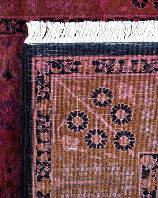 Fine Vibrance, One-of-a-Kind Hand-Knotted Runner Rug - Pink, 2' 7" x 14' 4" - Solo Rugs