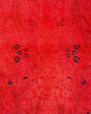 Fine Vibrance, One-of-a-Kind Hand-Knotted Runner Rug - Pink, 2' 7" x 7' 3" - Solo Rugs