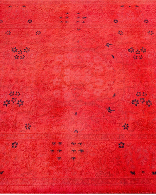 Fine Vibrance, One-of-a-Kind Hand-Knotted Runner Rug - Pink, 2' 7" x 7' 3" - Solo Rugs