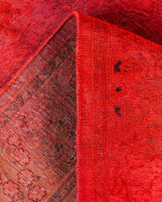 Fine Vibrance, One-of-a-Kind Hand-Knotted Runner Rug - Pink, 2' 7" x 7' 3" - Solo Rugs