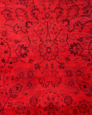 Fine Vibrance, One-of-a-Kind Hand-Knotted Runner Rug - Pink, 2' 8" x 12' 0" - Solo Rugs