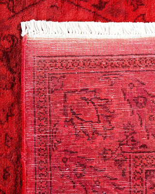 Fine Vibrance, One-of-a-Kind Hand-Knotted Runner Rug - Pink, 2' 8" x 12' 0" - Solo Rugs