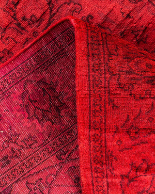 Fine Vibrance, One-of-a-Kind Hand-Knotted Runner Rug - Pink, 2' 8" x 12' 0" - Solo Rugs