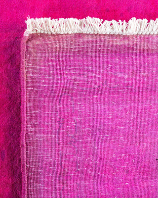 Fine Vibrance, One-of-a-Kind Hand-Knotted Runner Rug - Pink, 2' 8" x 18' 3" - Solo Rugs