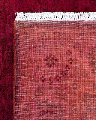 Fine Vibrance, One-of-a-Kind Hand-Knotted Runner Rug - Pink, 3' 0" x 12' 0" - Solo Rugs