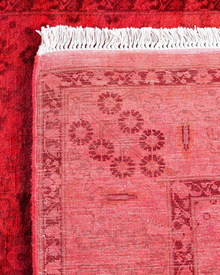 Fine Vibrance, One-of-a-Kind Hand-Knotted Runner Rug - Pink, 3' 0" x 9' 3" - Solo Rugs