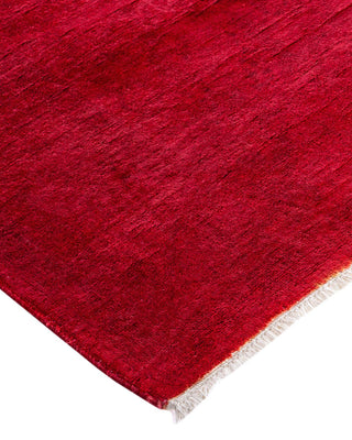 Fine Vibrance, One-of-a-Kind Hand-Knotted Runner Rug - Pink, 3' 1" x 18' 8" - Solo Rugs