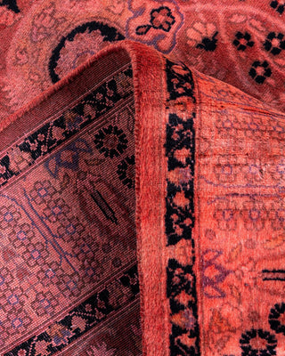 Fine Vibrance, One-of-a-Kind Hand-Knotted Runner Rug - Pink, 3' 3" x 9' 1" - Solo Rugs