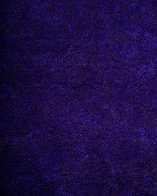 Fine Vibrance, One-of-a-Kind Hand-Knotted Runner Rug - Purple, 2' 8" x 17' 0" - Solo Rugs