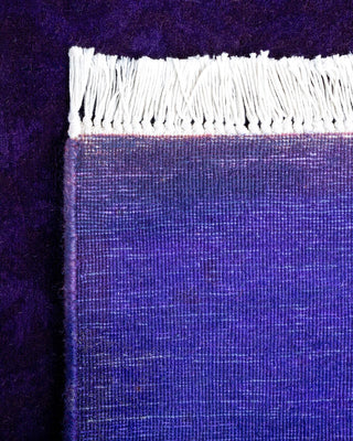 Fine Vibrance, One-of-a-Kind Hand-Knotted Runner Rug - Purple, 2' 8" x 17' 0" - Solo Rugs