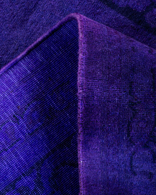 Fine Vibrance, One-of-a-Kind Hand-Knotted Runner Rug - Purple, 2' 8" x 18' 0" - Solo Rugs