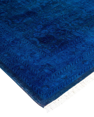 Fine Vibrance, One-of-a-Kind Hand-Knotted Runner Rug - Purple, 2' 8" x 18' 4" - Solo Rugs