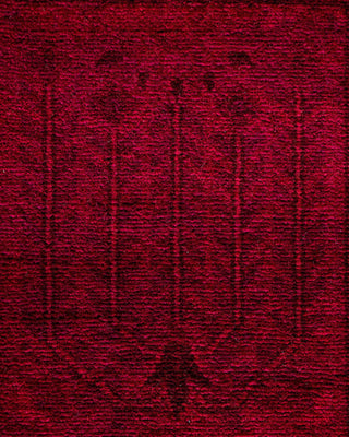 Fine Vibrance, One-of-a-Kind Hand-Knotted Runner Rug - Red, 2' 6" x 10' 1" - Solo Rugs