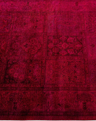 Fine Vibrance, One-of-a-Kind Hand-Knotted Runner Rug - Red, 2' 6" x 10' 1" - Solo Rugs