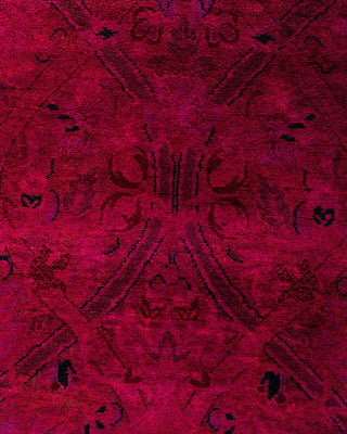 Fine Vibrance, One-of-a-Kind Hand-Knotted Runner Rug - Red, 2' 6" x 10' 10" - Solo Rugs