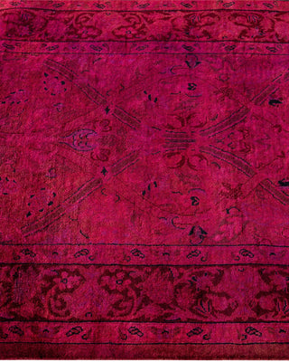 Fine Vibrance, One-of-a-Kind Hand-Knotted Runner Rug - Red, 2' 6" x 10' 10" - Solo Rugs