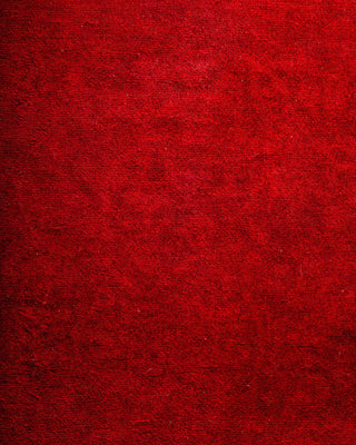 Fine Vibrance, One-of-a-Kind Hand-Knotted Runner Rug - Red, 3' 0" x 13' 4" - Solo Rugs