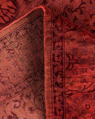 Fine Vibrance, One-of-a-Kind Handmade Area Rug - Pink, 4' 2" x 6' 2" - Solo Rugs
