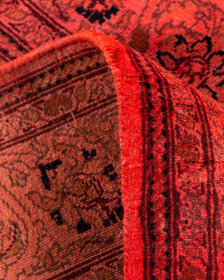 Fine Vibrance, One-of-a-Kind Handmade Runner Rug - Pink, 2' 6" x 11' 6" - Solo Rugs