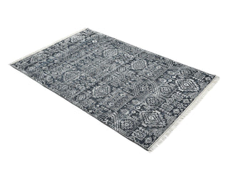 Quinn Hand-Knotted Contemporary Transitional Runner - Solo Rugs