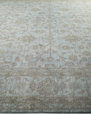 Vibrance, One-of-a-Kind Hand-Knotted Area Rug - Beige, 12' 1" x 14' 10" - Solo Rugs