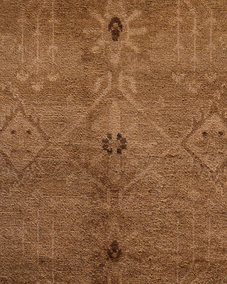 Vibrance, One-of-a-Kind Hand-Knotted Area Rug - Beige, 8' 1" x 10' 0" - Solo Rugs