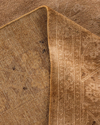 Vibrance, One-of-a-Kind Hand-Knotted Area Rug - Beige, 8' 1" x 10' 0" - Solo Rugs