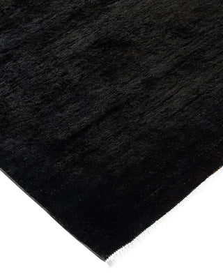 Vibrance, One-of-a-Kind Hand-Knotted Area Rug - Black, 8' 4" x 10' 5" - Solo Rugs