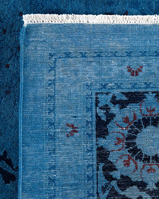 Vibrance, One-of-a-Kind Hand-Knotted Area Rug - Blue, 10' 2" x 13' 10" - Solo Rugs