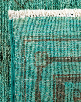 Vibrance, One-of-a-Kind Hand-Knotted Area Rug - Blue, 12' 1" x 14' 9" - Solo Rugs