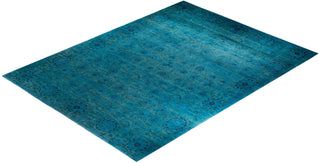 Vibrance, One-of-a-Kind Hand-Knotted Area Rug - Blue, 12' 1" x 15' 10" - Solo Rugs