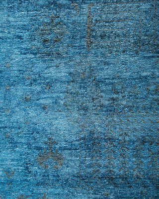 Vibrance, One-of-a-Kind Hand-Knotted Area Rug - Blue, 12' 2" x 17' 8" - Solo Rugs