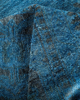 Vibrance, One-of-a-Kind Hand-Knotted Area Rug - Blue, 12' 2" x 17' 8" - Solo Rugs