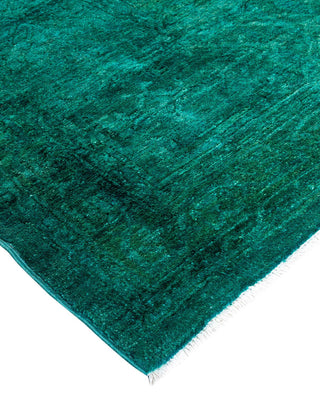 Vibrance, One-of-a-Kind Hand-Knotted Area Rug - Blue, 12' 4" x 18' 3" - Solo Rugs