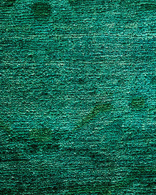 Vibrance, One-of-a-Kind Hand-Knotted Area Rug - Blue, 12' 4" x 18' 3" - Solo Rugs