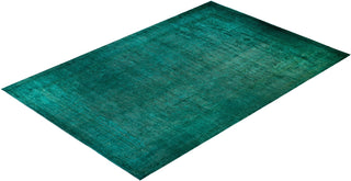 Vibrance, One-of-a-Kind Hand-Knotted Area Rug - Blue, 12' 4" x 18' 3" - Solo Rugs