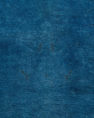 Vibrance, One-of-a-Kind Hand-Knotted Area Rug - Blue, 4' 2" x 5' 10" - Solo Rugs