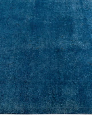 Vibrance, One-of-a-Kind Hand-Knotted Area Rug - Blue, 4' 2" x 5' 10" - Solo Rugs