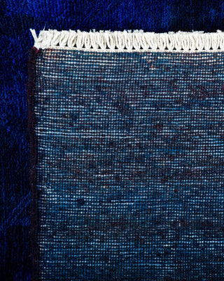Vibrance, One-of-a-Kind Hand-Knotted Area Rug - Blue, 8' 0" x 10' 4" - Solo Rugs