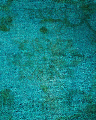 Vibrance, One-of-a-Kind Hand-Knotted Area Rug - Blue, 8' 1" x 10' 3" - Solo Rugs