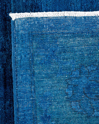 Vibrance, One-of-a-Kind Hand-Knotted Area Rug - Blue, 8' 4" x 10' 2" - Solo Rugs