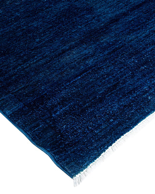 Vibrance, One-of-a-Kind Hand-Knotted Area Rug - Blue, 8' 8" x 11' 10" - Solo Rugs