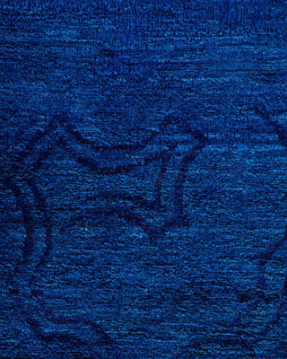 Vibrance, One-of-a-Kind Hand-Knotted Area Rug - Blue, 8' 8" x 11' 10" - Solo Rugs