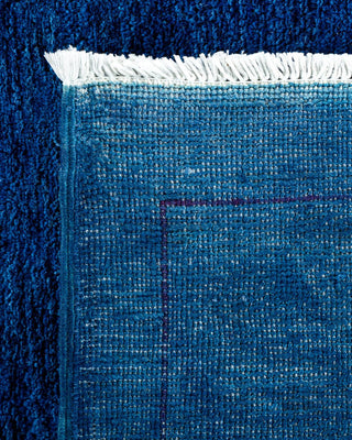 Vibrance, One-of-a-Kind Hand-Knotted Area Rug - Blue, 8' 8" x 11' 10" - Solo Rugs