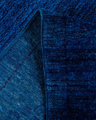 Vibrance, One-of-a-Kind Hand-Knotted Area Rug - Blue, 8' 8" x 11' 10" - Solo Rugs