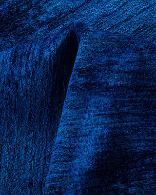 Vibrance, One-of-a-Kind Hand-Knotted Area Rug - Blue, 8' 8" x 11' 10" - Solo Rugs