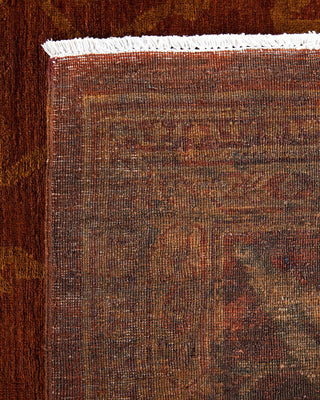 Vibrance, One-of-a-Kind Hand-Knotted Area Rug - Brown, 10' 1" x 13' 10" - Solo Rugs